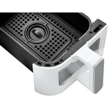 Friteuse a Air Chaud - MEDION - P20 XXL Twin - 2600 W - 2 paniers - 9 programmes - Blanc
