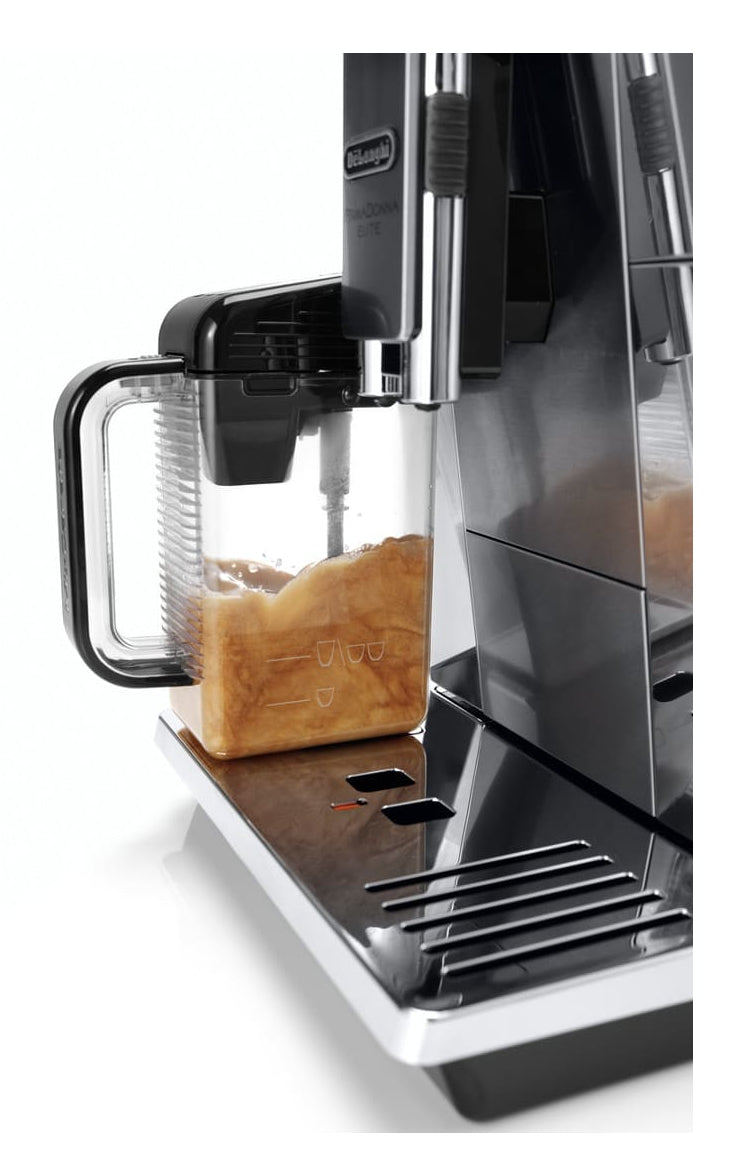 Machine expresso broyeur - De'Longhi - Primadonna elite - ECAM650.85.MS - 28 recettes - Gris