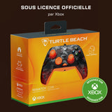 Manette de jeu - Xbox Series X|S, Xbox One et PC - Rematch Core - RGB - Filaire - Camouflage Noir / Orange - TURTLE BEACH