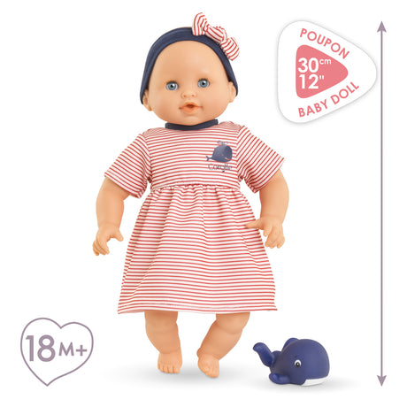 Poupon - COROLLE - Bébé Bain Calypso - 30 cm - jouet de bain - des 18 mois