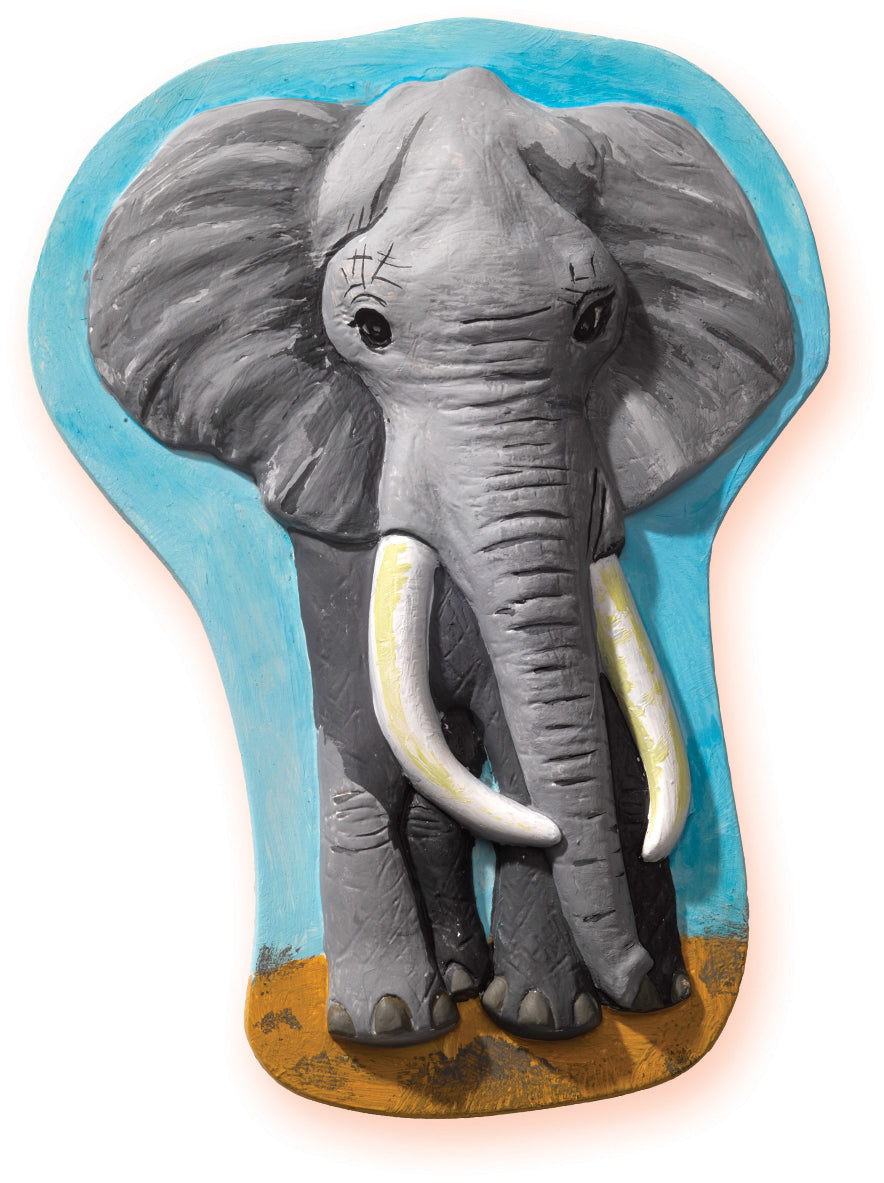 Moulage et peinture - SES CREATIVE - Hobby - Animaux - Plâtre Lavable - 11 figurines a créer - Age : 5+
