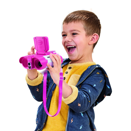 VTECH - GENIUS XL - JUMELLES VIDEO INTERACTIVES ROSE - Multicolore