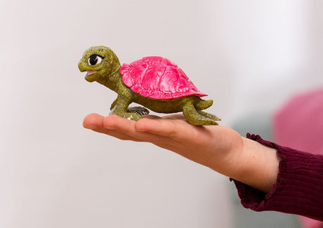 Figurine Tortue de Cristal - Figurine Schleich Tortue Mythique des Grands Fonds - Créature Marine pour Enfants a partir de 5 ans -