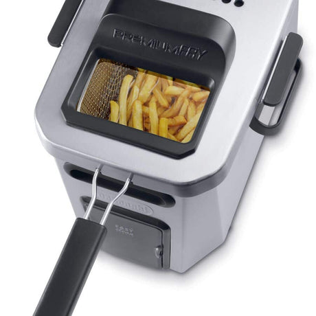 DELONGHI F44532CZ Friteuse électrique semi-professionnelle PremiumFry - Inox