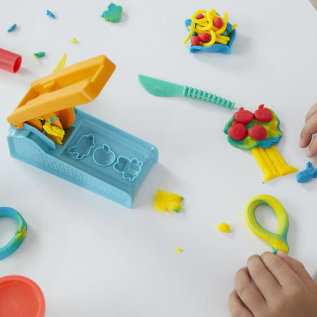 Play-Doh Coffret Starters Le Serpentin, Pâte a modeler 3 pots et 10 formes amusantes, Classique, Activité créative des 3 ans