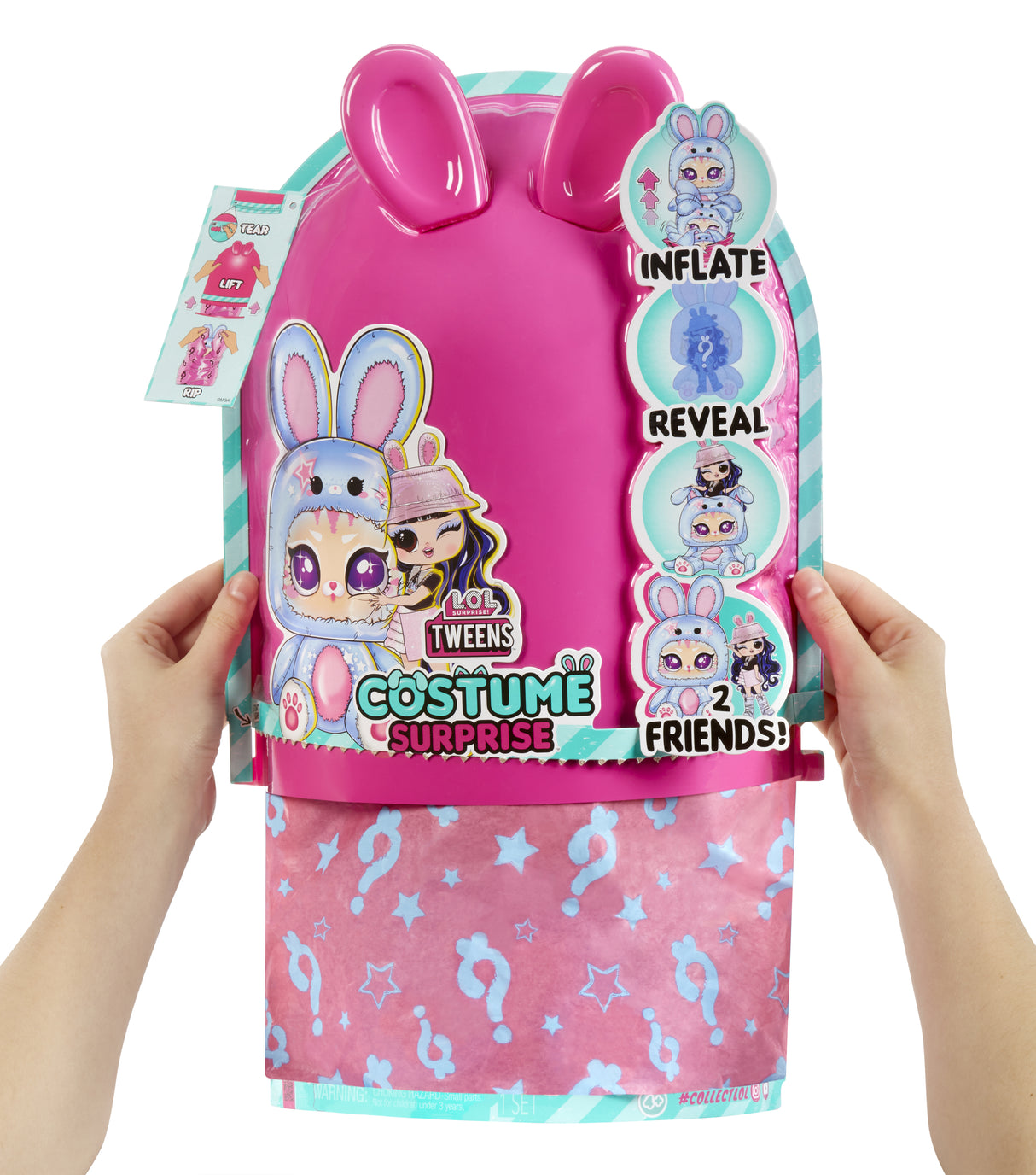 L.O.L. Surprise - Poupée Tweens Costume - Aya Cherry - Poupée de 17cm + animal gonflable - Surprise a découvrir