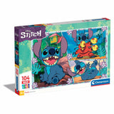 Puzzle Stitch 104 pieces Maxi, Pour enfants a partir de 3 ans, Theme dessins animés, CLEMENTONI