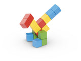 Blocs magnétiques - GEOMAG - Set créatif - 16 pieces - Éducatif - Plastique recyclé - Des 12 mois