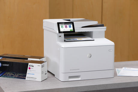 Cartouche de toner jaune HP 415A pour HP Color LaserJet Pro M454 et MFP M479