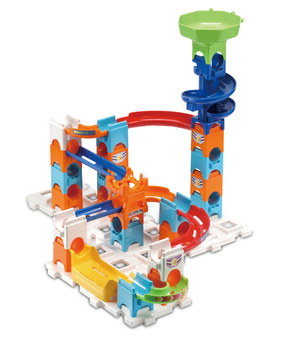 Circuit a billes VTECH Marble Rush - Adventure Set S100 - 61 pieces et 5 MarbleBilles incluses
