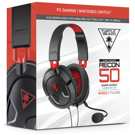 Casque Gaming Turtle Beach Recon 50PC Multiplateforme - TBS-6003-02