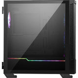 Boitier Moyen Tour E-ATX MSI MPG Velox 100R RGB avec panneaux vitrés (Noir)