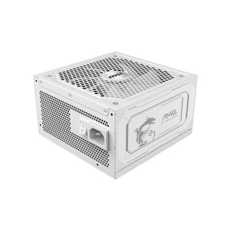 Bloc d'alimentation PC - MSI - MAG A1000GL - PCIe CEM 5.1 - 1000 W - Ventilateurs 135 mm - Blanc