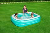 Piscine gonflable pour enfants- Bestway - Rectangulaire  - 201 x 150 x 51 cm - Bleu