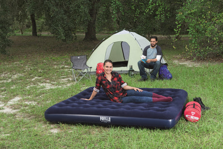Matelas gonflable camping - BESTWAY - 67004 - 2 places - 2,03 m x 1,83 m x 22 cm