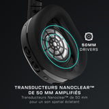 Casque de gaming multi-plateforme sans fil - TURTLE BEACH - Stealth™ 600 PS (Gen 3) - Noir