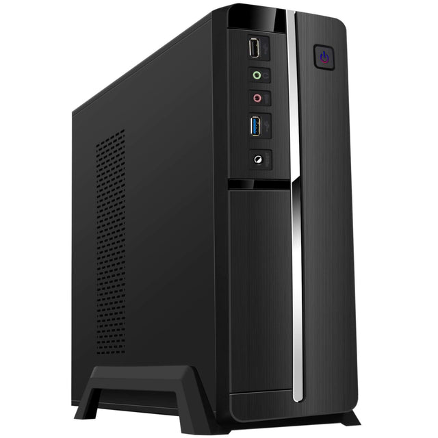 Boitier Mini Tour Micro ATX TooQ TQC-3005U3 + Alimentation 500W (Noir)