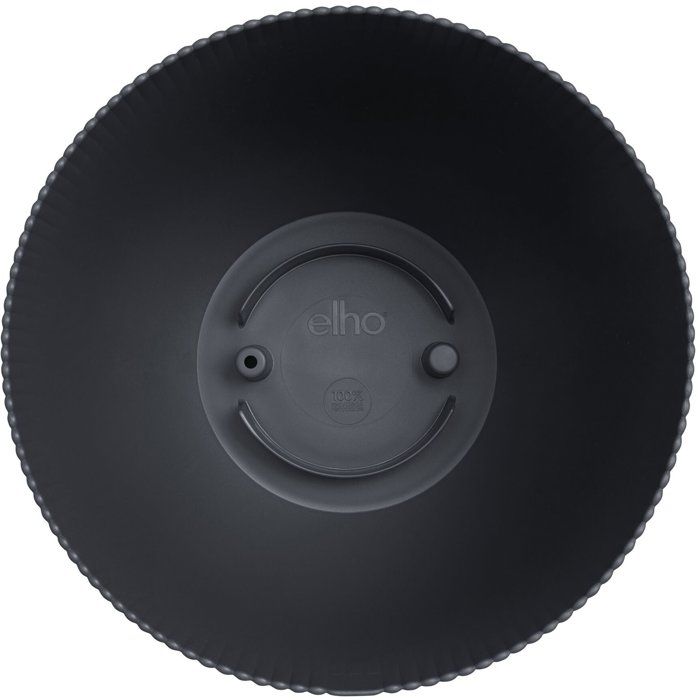 Pot de fleur rond - ELHO - Sereh Rond 60 - 110 L - Ř 59 x H 51 cm - Noir - Intérieur/extérieur