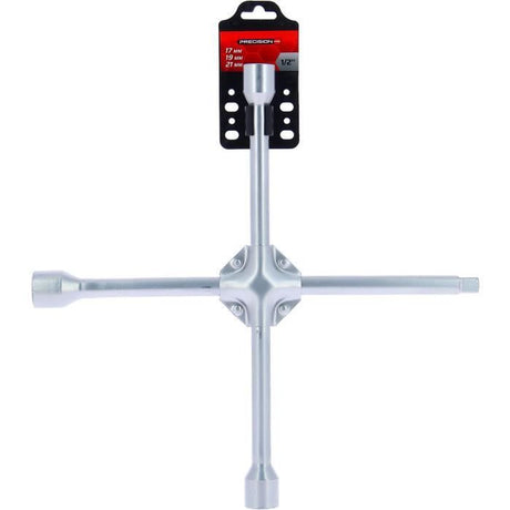 Clé en croix renforcé - PRECISION STEEL - Douilles 17, 19, 21 mm