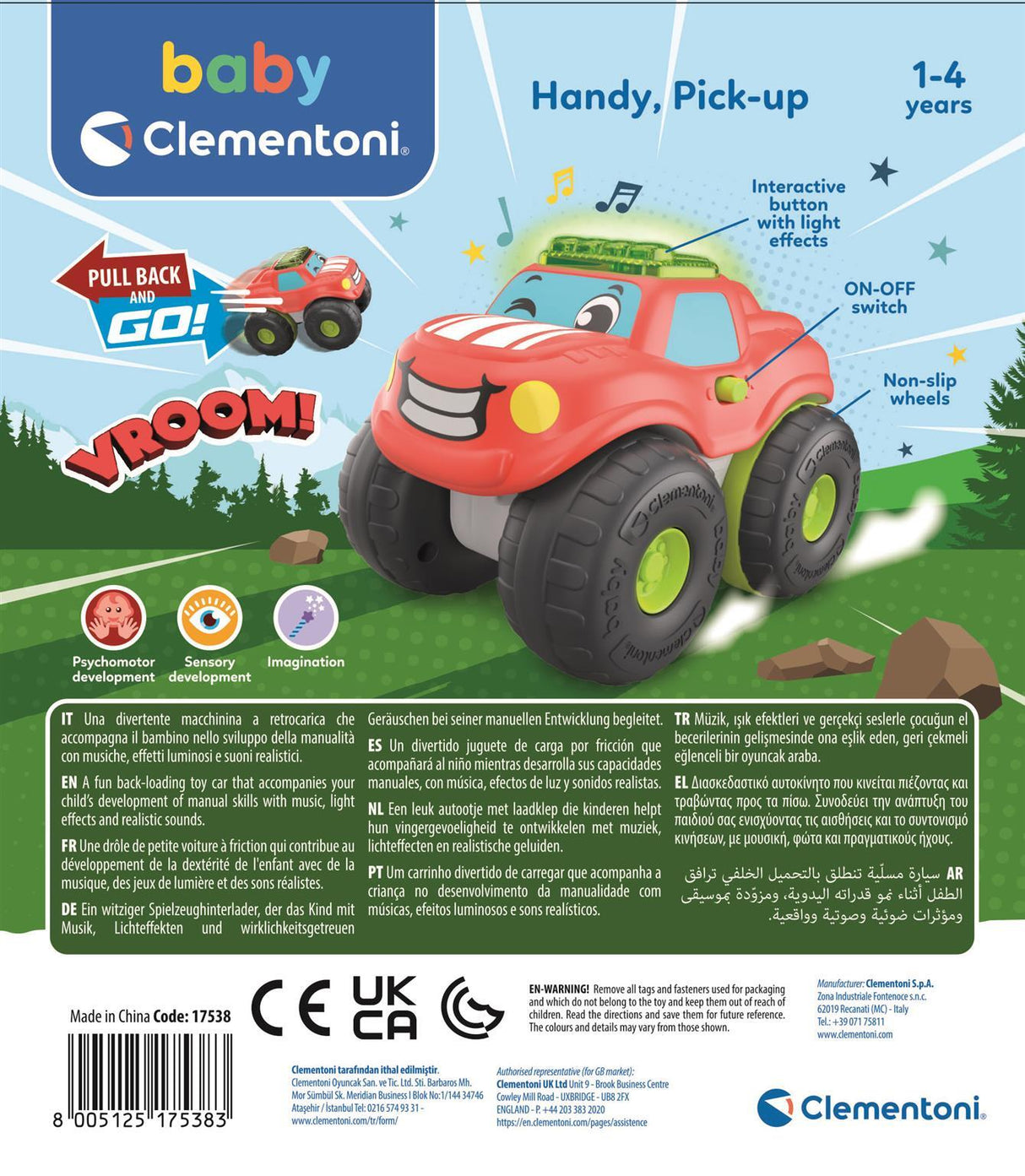 CLEMENTONI - Mon pick-up interactif