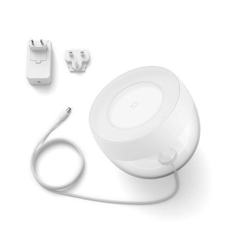 Philips Hue White & Color Ambiance, Iris compatible Bluetooth, Blanc, fonctionne avec Alexa, Google Assistant et Apple Homekit