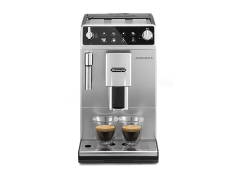 Machine expresso broyeur - De'Longhi - Autentica - ETAM29.510.SB - 4 recettes - Noir silver