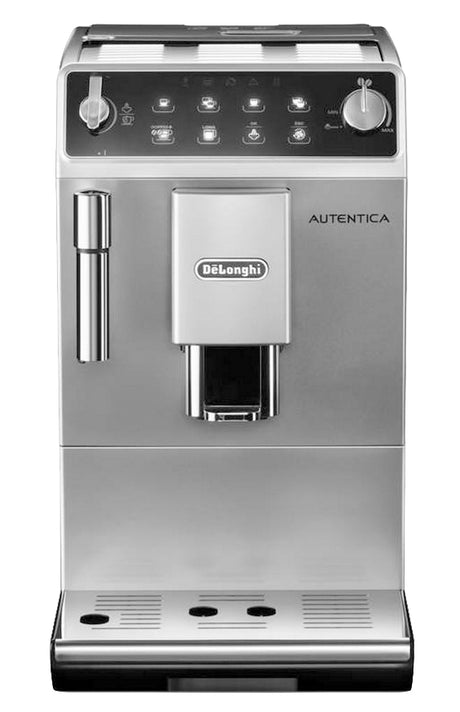 Machine expresso broyeur - De'Longhi - Autentica - ETAM29.510.SB - 4 recettes - Noir silver