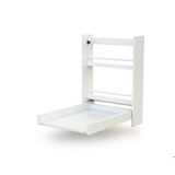 AT4 - Table a langer murale rabattable en bois EAZY  Blanc - Taille unique