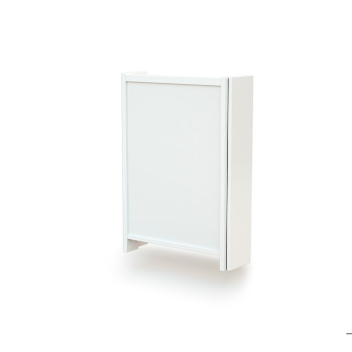 AT4 - Table a langer murale rabattable en bois EAZY  Blanc - Taille unique