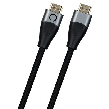 Câble HDMI 2.1 - KONIX - Nintendo Switch 2  - Compatibilité 4K et 8K - Nylon tressé - Longueur 1,8 m - Noir