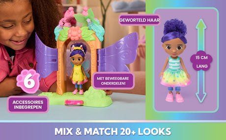 Playset transformation poupée - Fairylandia - des 3 ans - Gabby et la Maison Magique