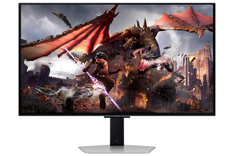 Ecran PC Gamer - SAMSUNG - 32'' - 4K UHD - 240Hz - Dalle OLED - 0,03ms - Ajustable en hauteur - Odyssey OLED G8 G80SD