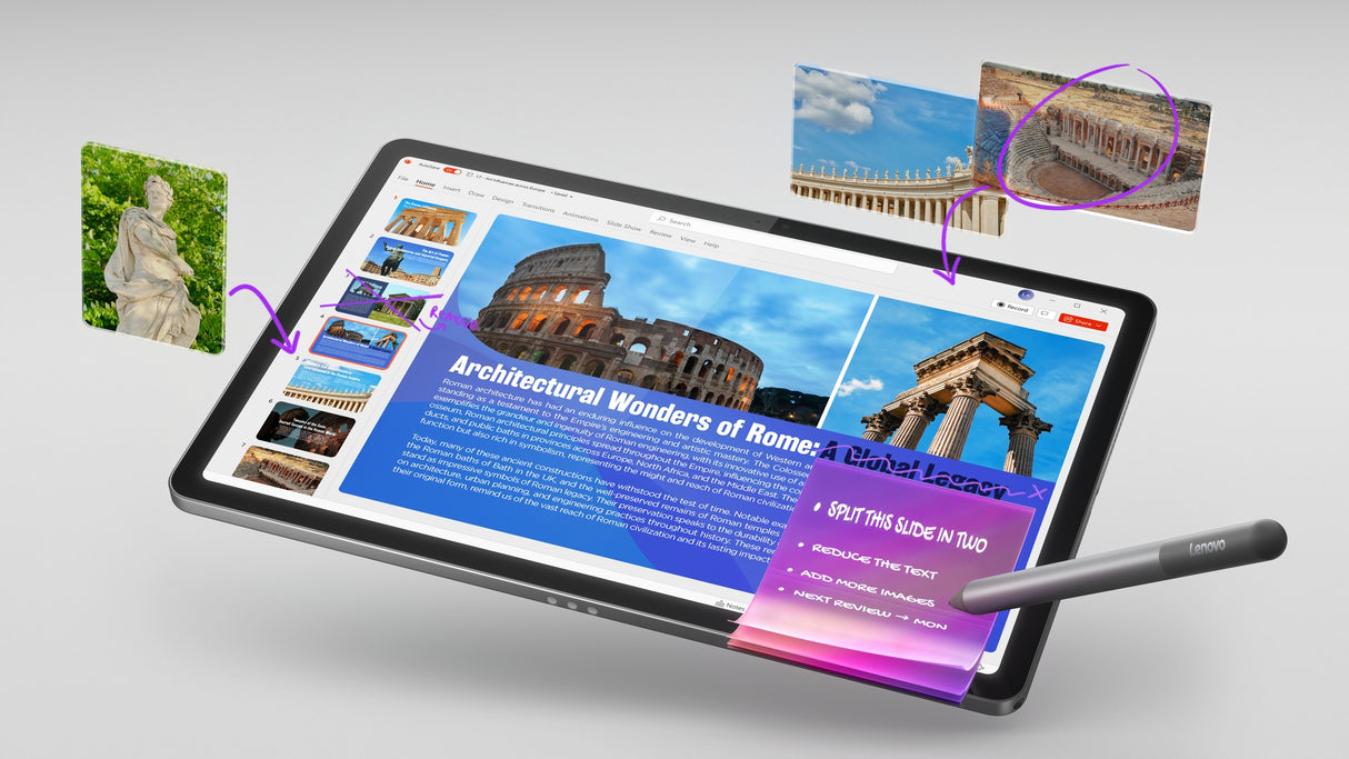 Tablette tactile LENOVO Idea Tab - 11 2,5K IPS - 8 Go RAM - Stockage 128 Go - Gris+ Stylet