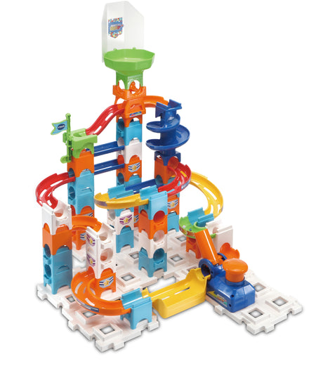 Circuit a billes VTECH Marble Rush - Adventure Set S100 - 61 pieces et 5 MarbleBilles incluses