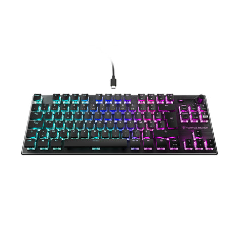 Clavier gaming RGB mécanique compact - TURTLE BEACH - Vulcan TKL - Noir