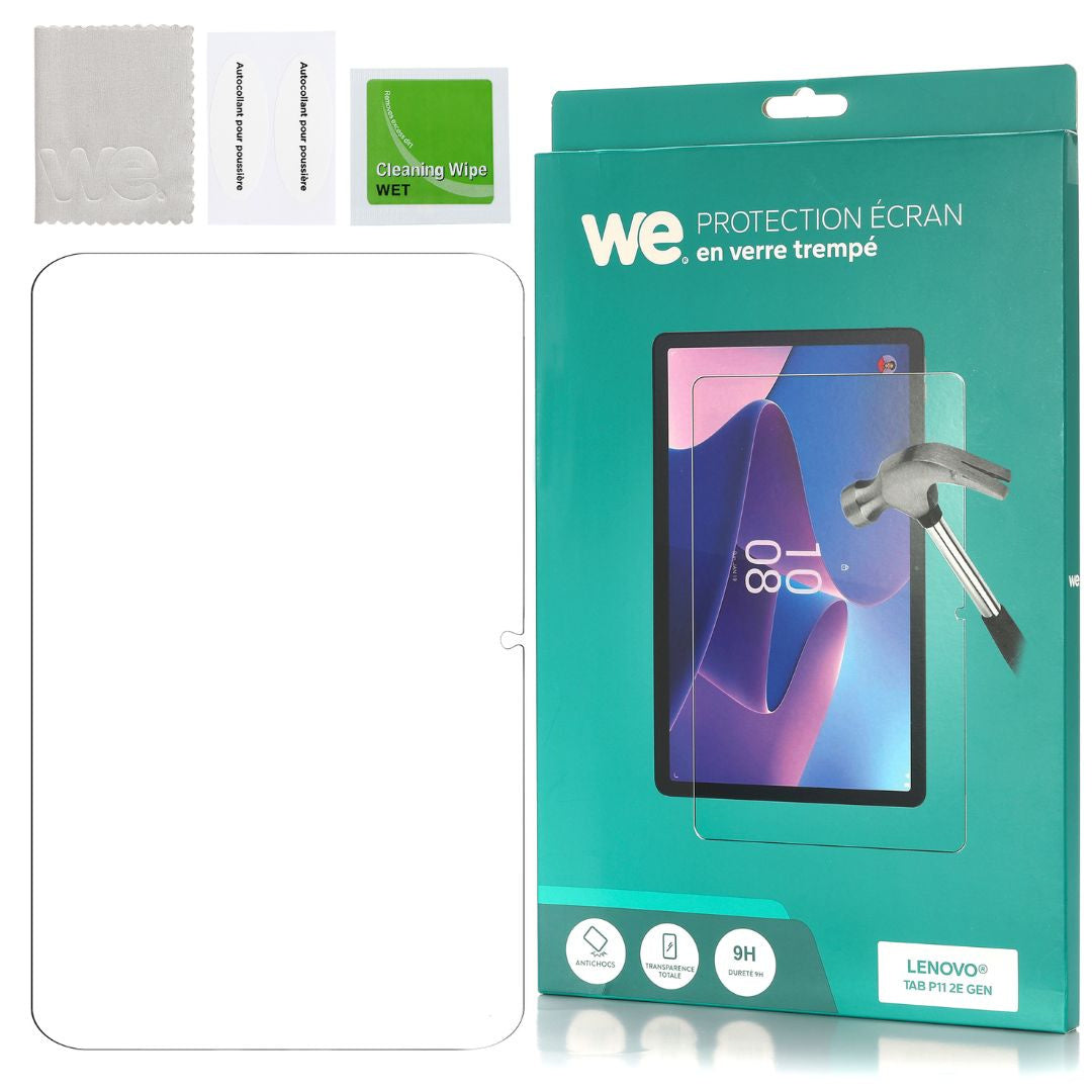 Verre Trempé tablette LENOVO Tab P11 (2e gén.) 11.5 - Film de protection Anti-R
