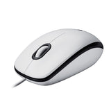 Souris filaire Logitech M100 (Blanc)