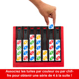 Mattel Games - UNO-Quatro-Jeu pour adulte, soirée en famille et soirée jeux HPF82