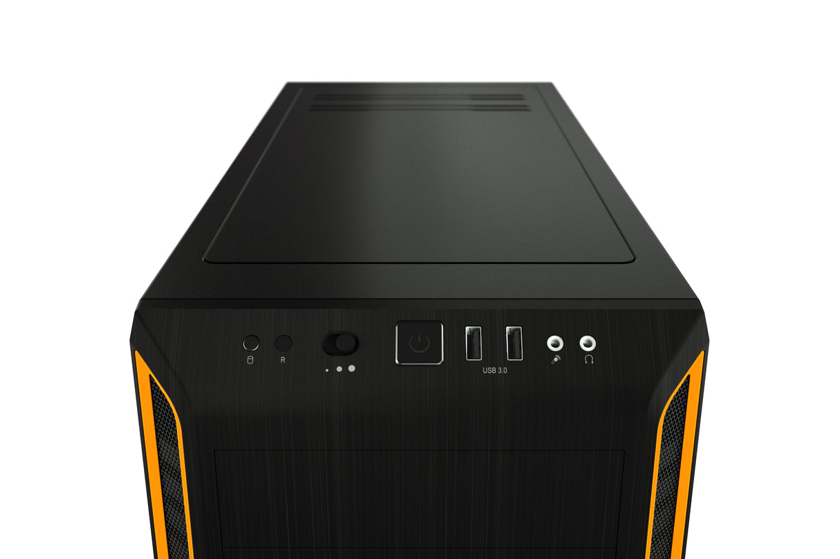 Boitier Moyen Tour ATX be quiet! Pure Base 600 avec panneau vitré (Noir/Orange)