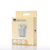WE POP Coque silicone souple Airpods 2ème génération - COLORIS BLEU