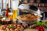 Four a Pizza électrique ARIETE - 918 - Blanc - Pierre réfractaire - 1200W - Diametre 33cm - Température max 400°C