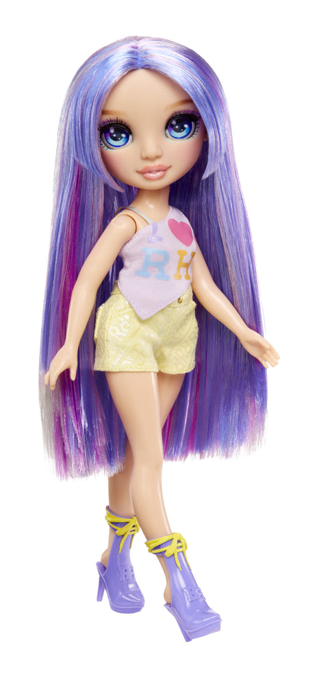 Rainbow High - Poupée mannequin Theme Mode - Violet