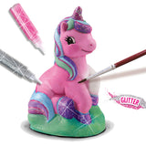 Moulage et peinture - SES CREATIVE - Hobby Pink - Licorne - Kit Créatif Enfant 3D - Crée 3 Licornes Magiques - Age : 5+