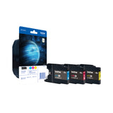 Cartouche d'encre BROTHER LC-1280 - Pack de 3 - Cyan, Magenta et Jaune - Tres haute capacité