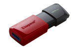 Clé USB 3.2 Kingston DataTraveler Exodia M - 128Go (Rouge/Noir)