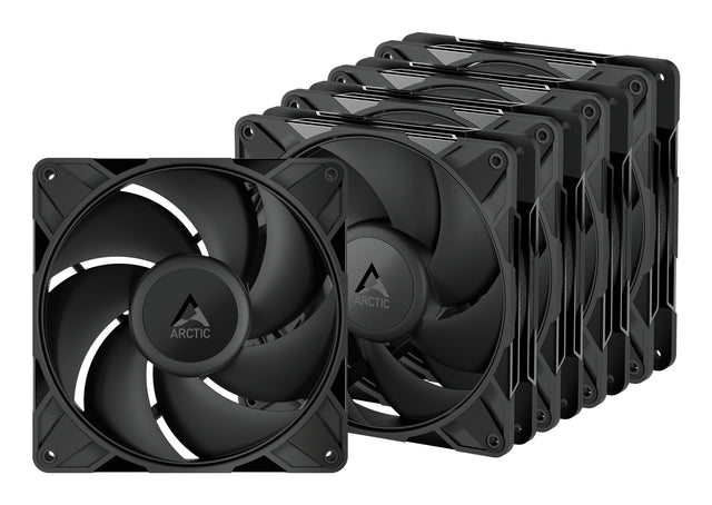 Lot de 5 Ventilateurs de boitier Arctic P14 Pro PST - 14cm (Noir)