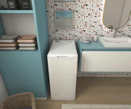 Lave linge top CANDY CSTG 27L3/1-47 - 7 kg - 1200 trs/min - Classe C - Blanc