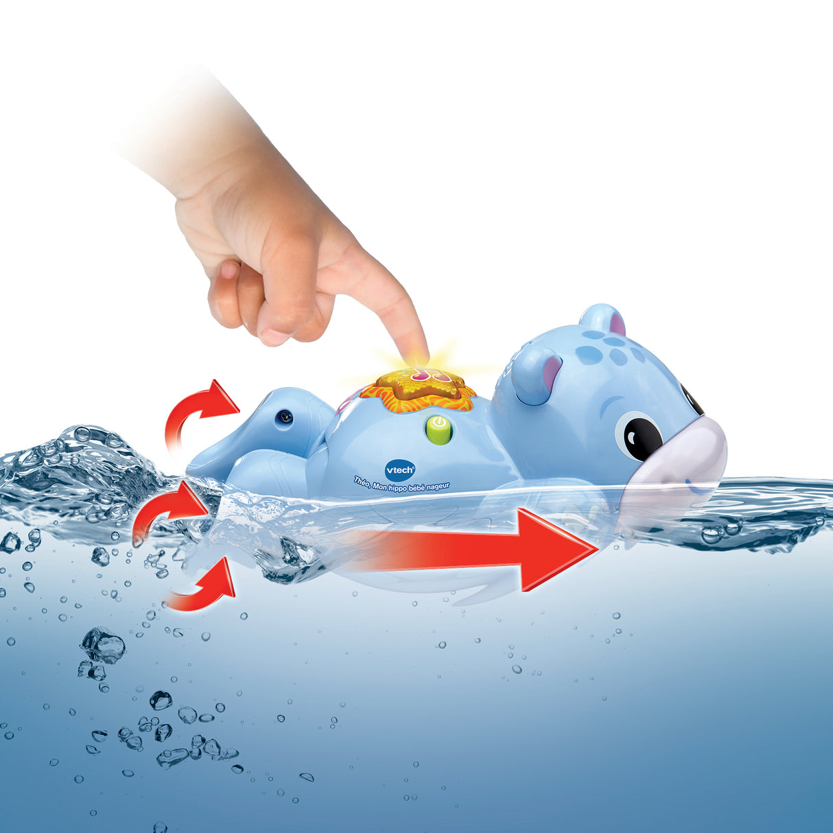 VTECH THÉO, MON HIPPO BÉBÉ NAGEUR