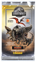 Boîte de 18 pochettes - PANINI - JURASSIC WORLD 4 TCG - 144 cartes + carte edition limitée n°2