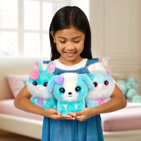 Animaux en peluche - SCRUFF A LUVS - Boule de poils - Bleu